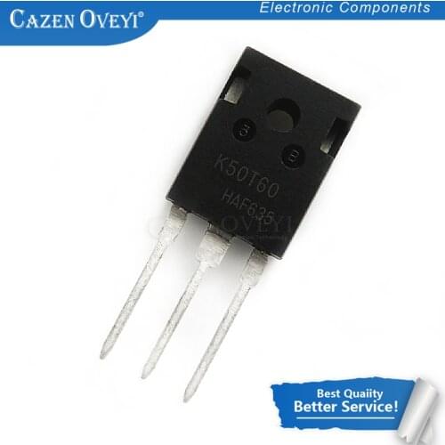 1pcs/lot K50T60 IKW50N60T TO-247 50A/600V IGBT Field effect Triode new original In Stock