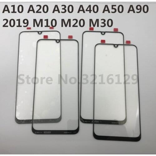 10pcs Original Quality LCD Front Touch Screen Glass Lens For Samsung Galaxy A10 A20 A30 A40 A50 A60 A70 A80 A90 M10 M20 M30 2019