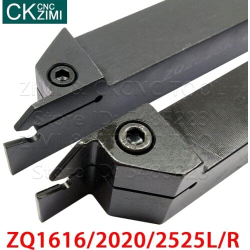 1P ZQ1616R ZQ2020R ZQ2020L ZQ2525R ZQ2525L 2 3 4 5 6 mm Grooving turning tools holder CNC lathe Tool for SP ZQMX carbide inserts
