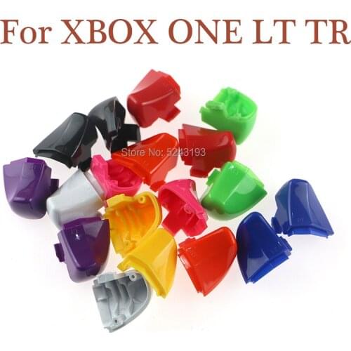 2pcs=1set For Xbox one Controller Replacement Part RTLT Buttons RT LT On Off Switch Buttons For Xbox one Gamepad