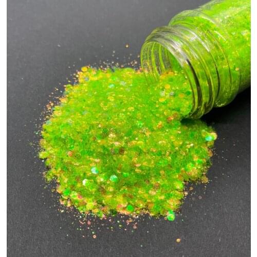 50g /2oz Iridescent Colorshift Chunky Glitter Nail chunky glitter,chunky acrylic, Colorful Chunky Glitter, polyester Glitter