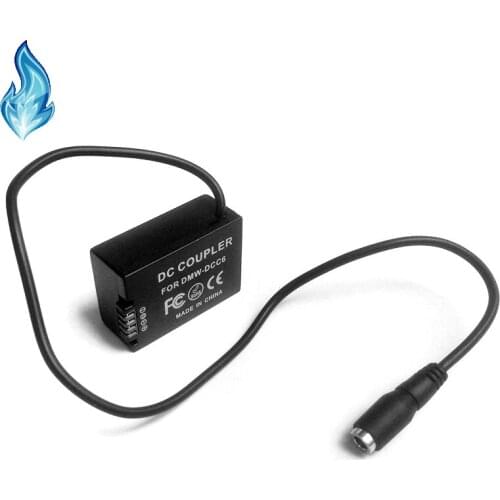 DMW-DCC6 DC Coupler DMW-BMB9 Battery for Panasonic FZ40K FZ45K FZ47K FZ48K FZ60 FZ62 FZ70 FZ72 FZ80 FZ82 FZ100K FZ150K Cameras