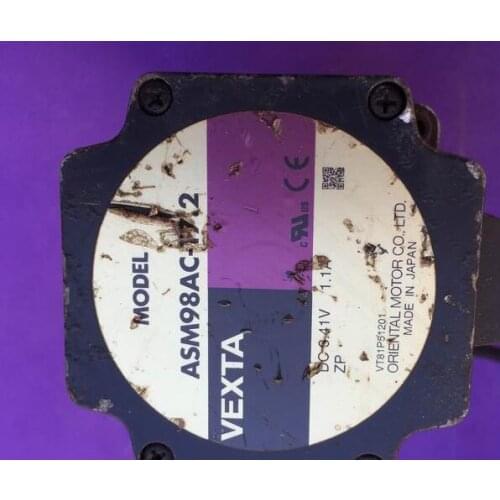ASM98AC-T7.2 , stepper motor , used in good condition . 80% appearance new , good working , free shipping