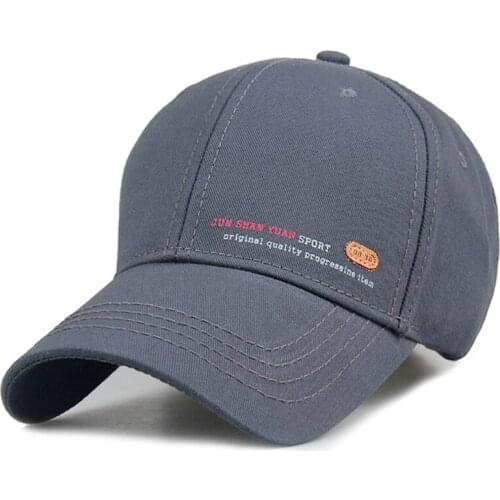 Big Head Mens Baseball Cap,Women Cotton Spring Summer Winter Sun Hats With Solid Black / Blue / Gray 56-65cm Large Dad Hat