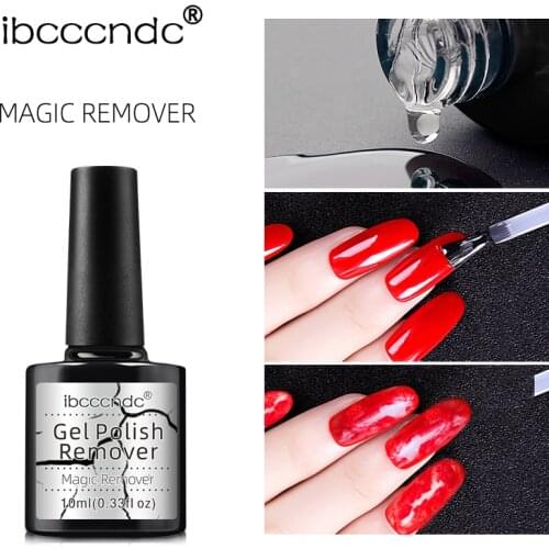 10ml Burst Magic Unloading Nail Gel Liquid Nail Polish Remover Nail Surface Nail Art Magic Primer Acrylic Cleansing Nail Polish