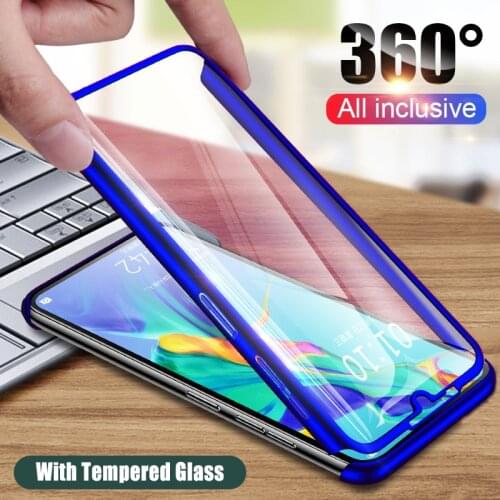 360 Case For Samsung Galaxy A32 A52 A72 A11 A21S A31 A41 A51 A71 A30 A50 S21 S20 Ultra FE S10 Plus Full Body Protection PC Cover