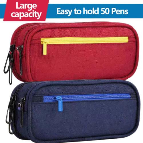 Large Capacity Pencil Case Boy Girl Stationery Multi-layers Organizer Pencil Bag School Supplies