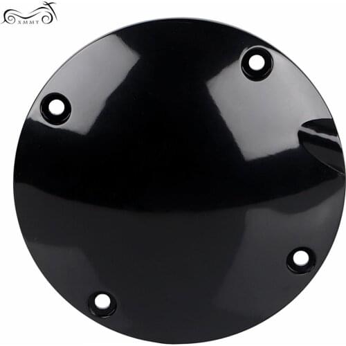 Motorcycle Black Aluminum Derby Clutch Cover For Harley 94-03 Sportster XL1200 883 Custom XLH1200 XL883R