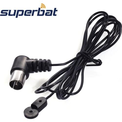 Superbat FM Antenna Indoor 75 Ohm UNBAL 1.5M 22AWG with F Plug Connector for Yamaha Natural Sound Stereo and Radio Receiver