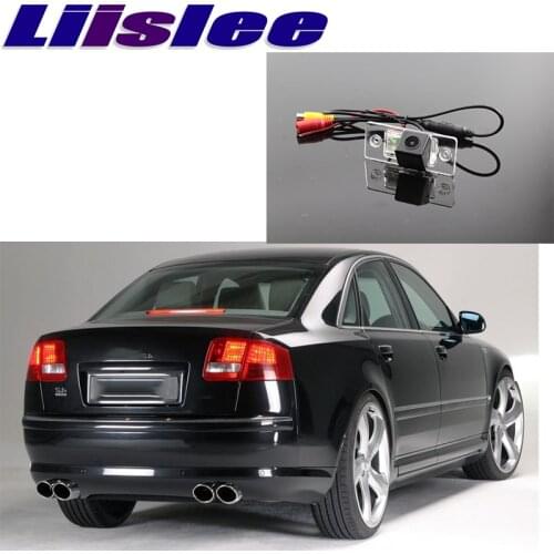 Liislee For Audi A8 D3 4E 2002~2009 Car Camera High Reverse Rear View Camera to Use CCD With RCA Connector