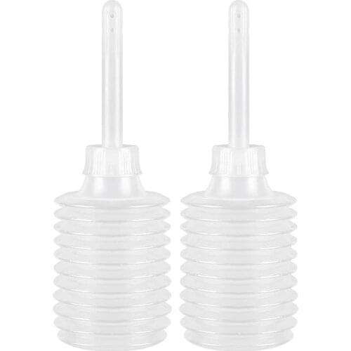 Medical Syringe Anus Cleaner Medical Enema Douche Disposable Vaginal Anus Douche Enema For Feminine Enema Colon System Cleaning