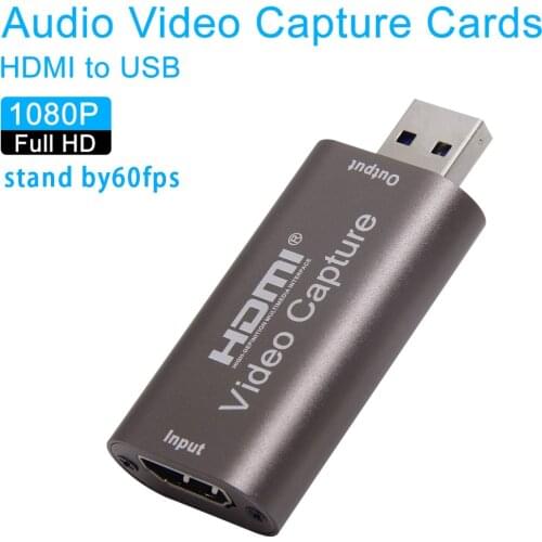 HD Mini Video Capture Card USB 3.0 HDMI Video Grabber Game Camera Capture Box Live Streaming Compatibel Computer Accessories
