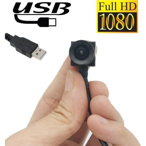 Miniature Size 1.5mm Fisheye Lens WDR Fisheye Lens Full HD 1080P USB Mini Android UVC CCTV External Camera for ATM Tablet Kiosk