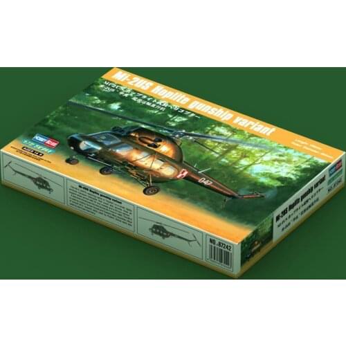 Hobbyboss 87242 1/72 Mi-2US Gunship Variant Model Kit
