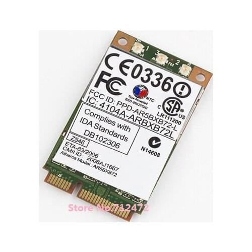 SSEA New for Atheros AR5BXB72 AR5008 802.11a/b/g/n Wireless Card for IBM Thinkpad T60 T61 Z60 61 X60 X61 R60 R61 42T0825