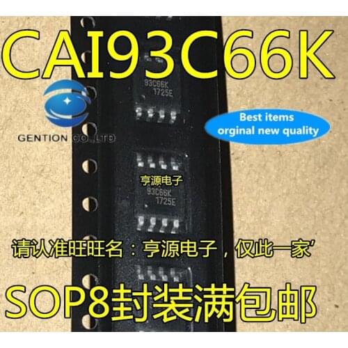 20 PCS 100% new and orginal real photo CAT93C66K 93 c66k SOP8 memory