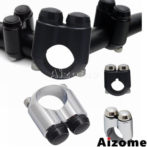 25mm 22mm Motorcycle Handlebar Switch 7/8" Hand Control Momentary Switch For Harley M-Switch Cafe Race Bobber Custom Switch