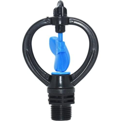 360 degrees rotating water sprinkler lawn farm sprinklers Agricultural garden Irrigation with 1/2" male thread 25pcs