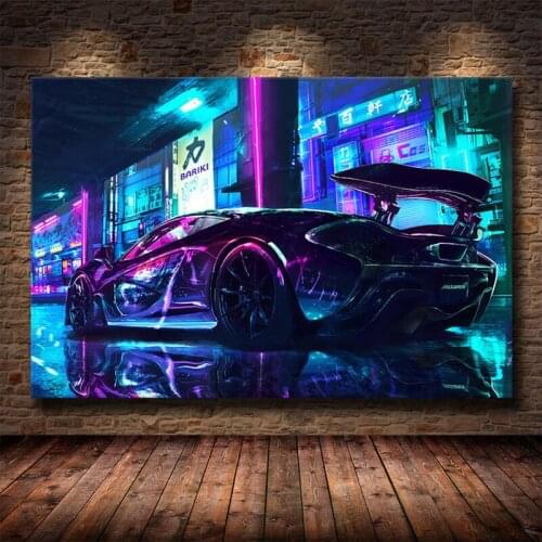 Modern Cool Cyberpunks Canvas Painting Posters and Prints Wall Art Picture for Livinig Room Boys Bedroom Home Decor Cuadros