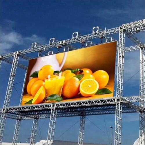 LED Display Panel Outdoor P3.9 500*1000mm SMD1921 RGB Die Cast Aluminum Cabinet Rental LED HD Advertising Billboard