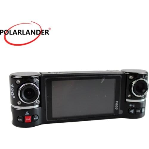 2.7" Dual Lens Car DVR Car Camera Vehicle Driving Camcorder Video Recorder Wide-angle Night Vision Driving Recorder
