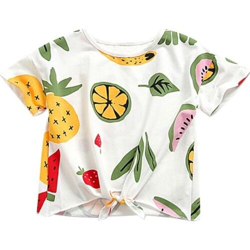 WEIXINBUY Summer T-shirts For Girls