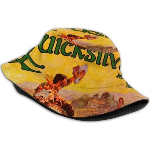 Messenger Service Happy Trails Bucket Hat Beach Tourism Hats Breathable Sun Cap Messenger Service Happy Trails Live 1969 69