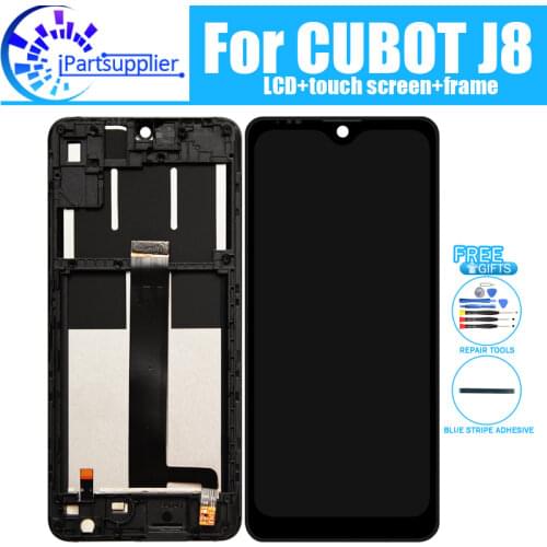 CUBOT J8 LCD Display+Touch Screen Digitizer +Frame Assembly 100% Original New LCD+Touch Digitizer for CUBOT J8+Tools