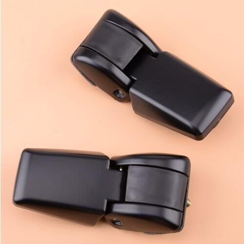1 Pair Black Left & Right Car Rear Back Liftgate Window Glass Hinge Fit for Lincoln Aviator 2005 2004 2003