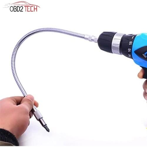 20CM-30CM Universal Metal Charging Drill Shaft H7TY0 Easy Flexible Bending Connecting Adapter Link for Electronic Drill