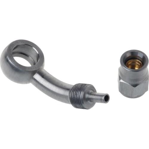 2021 New AN-3 to M10 Metric 10mm 45 Degree Stainless Steel Brake Hose Fitting