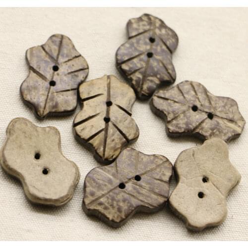 3*2CM top grade coconut button wood button DIY