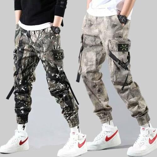 Military camouflage jogging pants mens fashion clothing casual camouflage tactical military pants mens cargo trousers overalls