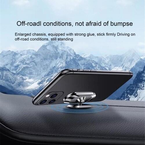 Phone Holder 360 Degrees Rotatable Magnetic Mini Car Dashboard Mobile Phone Stand Rotatable Magnetic Mini Car