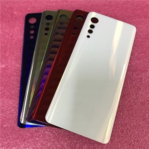 For LG Velvet 5G G9 G900 LM-G900N New Original Glass Battery Cover Rear Housing Back Case With Adhesive