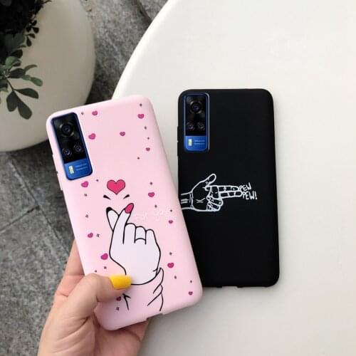 For Vivo Y31 Y51 Case Vivo Y51A Cute Silicone Soft TPU Back Cover For Vivo Y51 V2030 Y 31 51A Phone Cases VivoY31 VivoY51 Bumper
