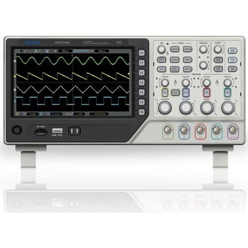 Hantek DSO7104B 100MHz USB Digital Storage Oscilloscope 4 Channel USB Portable Laboratory Oscilloscope