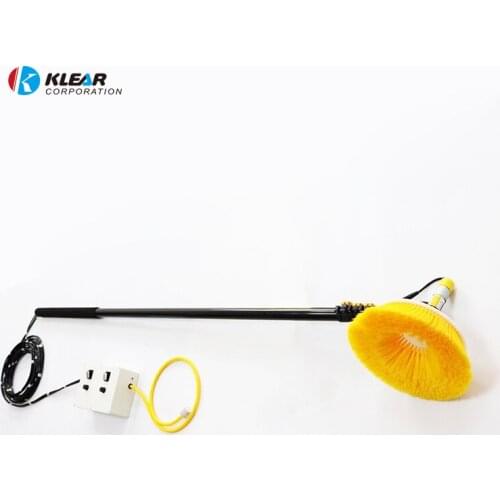 Single Head Solar Cleaning Machine Electric Solar Panel Cleaning Brush For Solar Power System