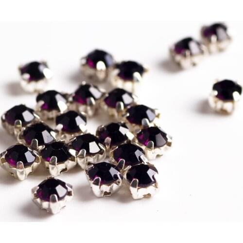 Pulaqi SS16 Claw Rhinestones Sewn Glass Strass Rhinestone For Needlework Stones and Crystal Rhinestones Crafts Applique Diamante