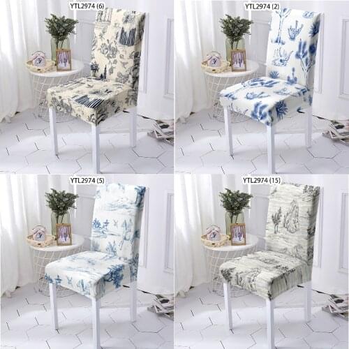 Black and white printing stool chair chair covers wedding director chair desk chair cover chair covers dining room Armchair