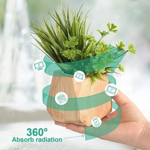 Succulents Solid Wood Combination Decoration Creativegarden Simple Wooden Flower Pot Home Gardening Green Plant Potted Container