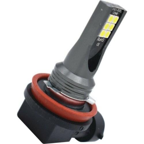 LED Bulb Car Work Light Safety Motorcycle Accessories 2pcs 6000K HeadLights Bulbs