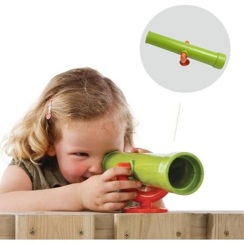 Top!-Kids Playground Monocular Pirate Telescope Plastic Toys Childrens Outdoor Imagination Game Wooden Swing Set Accessory