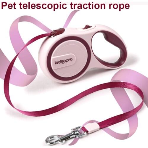 Pet Dog Collar Retractable Traction Belt Automatically Extend Dog Belt Pet Training Leash Pet Supplies Retractable Dogs Belt