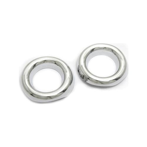 High Quality Chrome Front Fog Light Cover for Jeep Compass 07-12 Free Shipping