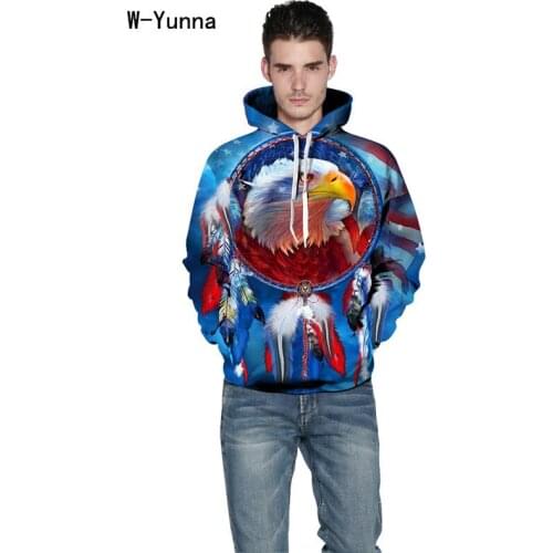 W-Yunna Animal Print Fashion Loose Coat Women Strange Thing Stylish Moletom Mens Plus Size Couple Wear Sweatshirt for Ladies