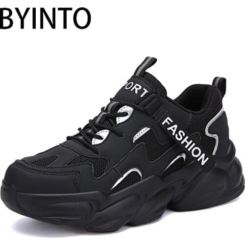 2021 Spring Autumn Women Platform Sport Shoes Gym Chunky Sneakers Fashion Lace Up Casual Tennis Shoe Tenis Feminino Basket Femme