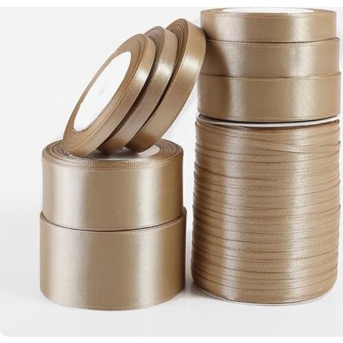 22 meters/Roll Satin Ribbons for Wedding Birthday Party Gift Wrapping Christmas Halloween Festival DIY Crafts Ribbon 6mm-50mm