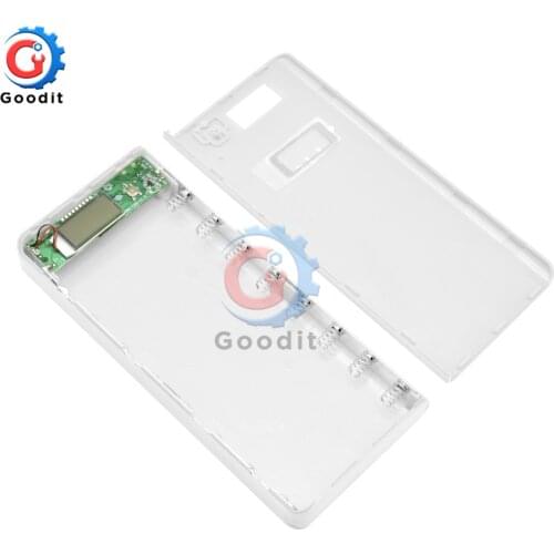 Dual USB 8*18650 Power Bank Battery Box 5V 2A Mobile Phone Charger DIY Shell Case For Smart Phone MP3 Electronic Mobile Charging