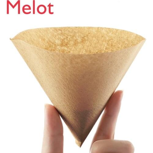 European-Style Exquisite Solid Color Coffee Filter Paper Household Coffee Filter Screen Dripping Hand Made Coffee Filter Paper